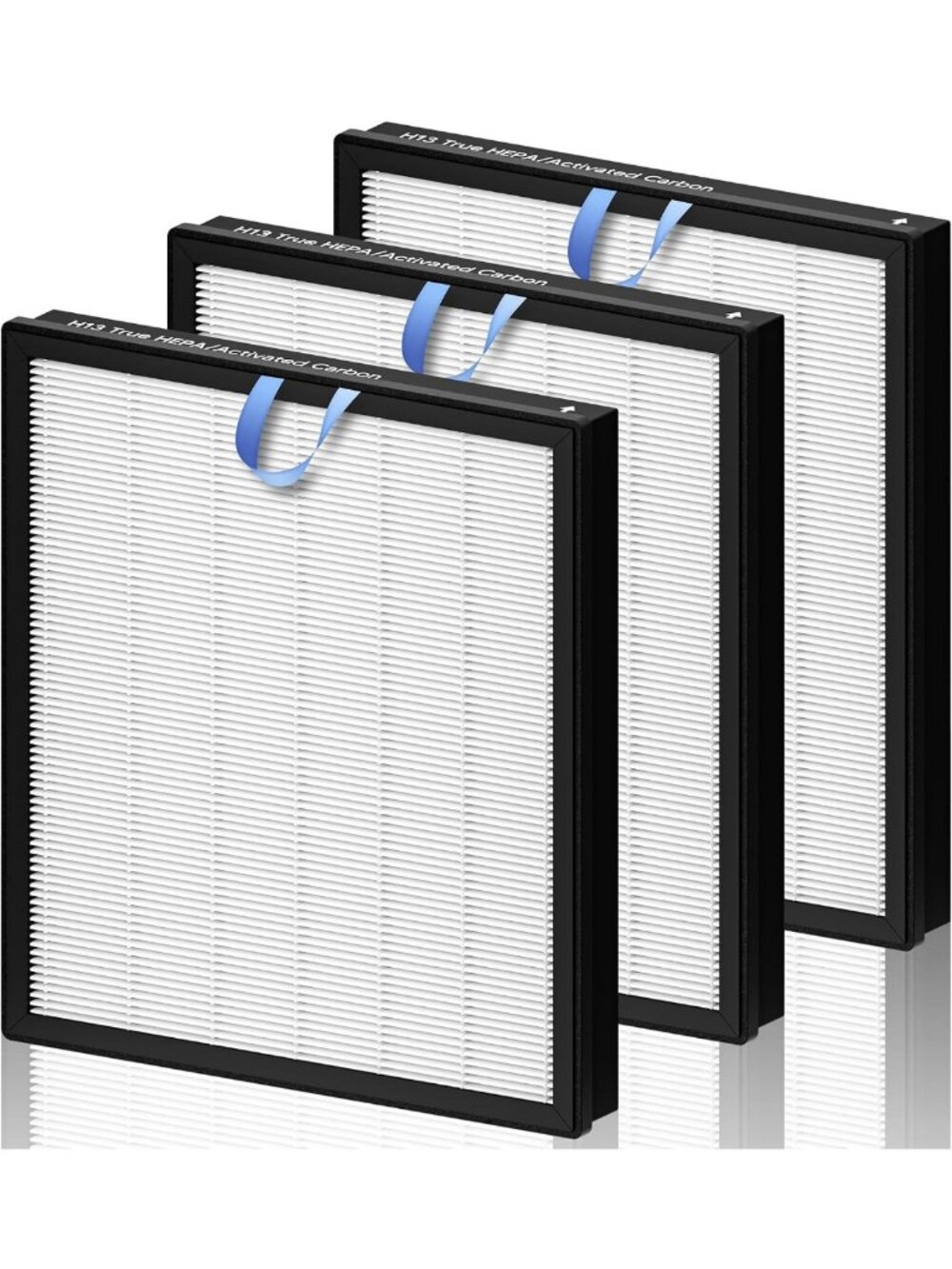 3-Pack Vital 100S Replacement Air Filters for LEVOIT - High Efficiency & Clean